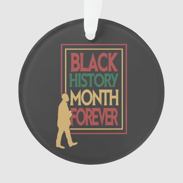 Black History Month Forever Typography (devant)