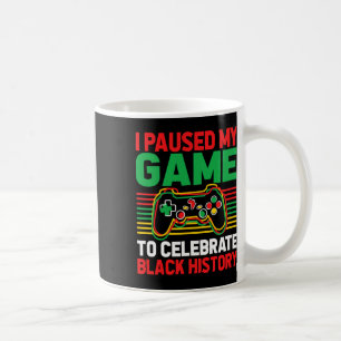 Black History Month Gamer African American Pride B Coffee Mug