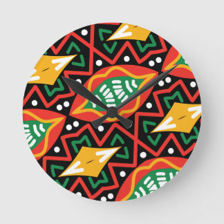 Black History Month Geography    Round Clock