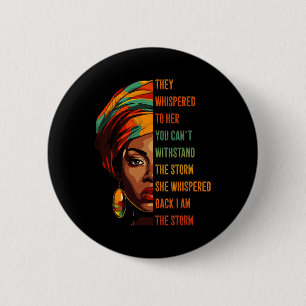 Black History Month Heritage Culture African Ameri 2 Inch Round Button
