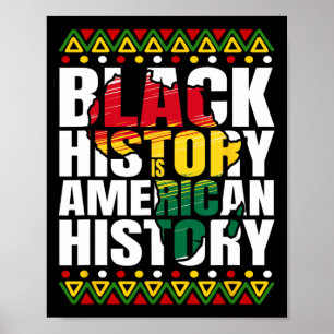 Black History Month Heritage Culture African Ameri Poster