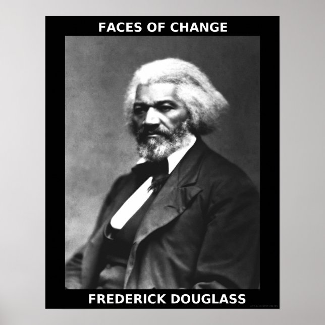 Black History Month Heroes - Frederick Douglass Poster (Front)