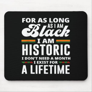 Black History Month I Am Historic Mouse Pad