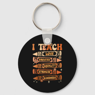 Black History Month I Teach Black History Teacher Keychain
