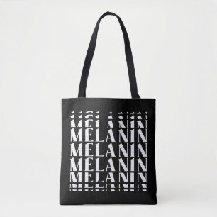 Black History Month Juneteenth Melanin Tote Bag