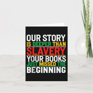 Black History Month Juneteenth Saying Men Women Ki Card