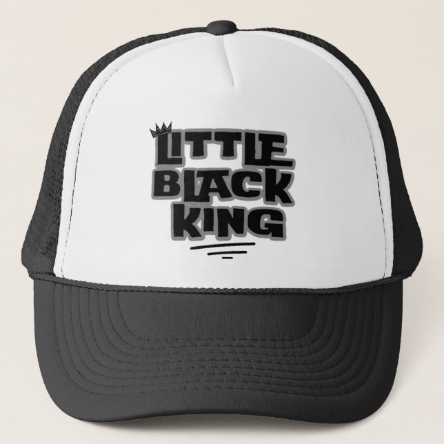 Black History Month Little Black King Hat (Front)