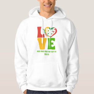 Black History Month Love 1865 Juneteenth Hoodie