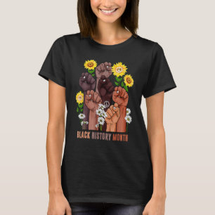 Black History Month Melanin Afro African Pride Men T-Shirt