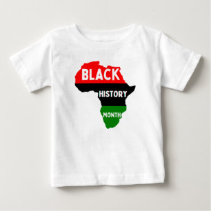 Black History Month Melanin Boys Girls Kids Baby T-Shirt