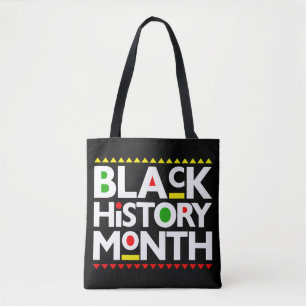 Black History Month Melanin Men Women Girls & Boys Tote Bag