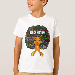 Black History Month Melanin Queens Sista Queen Wom T-Shirt