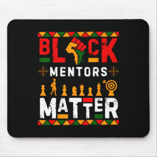 Black History Month Mentors Problem African Americ Mouse Pad