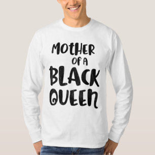Black History Month Mother Queen Gift Women Girl T-Shirt