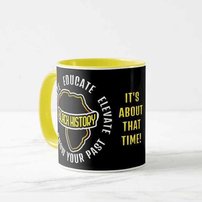 BLACK History Month Mug (Front Left)