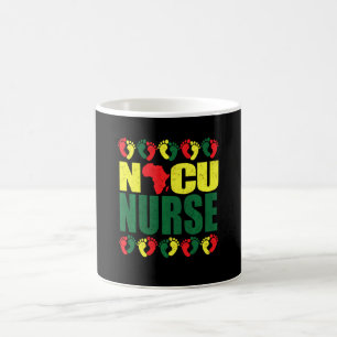 Black History Month Nicu Nurse African American Nu Coffee Mug