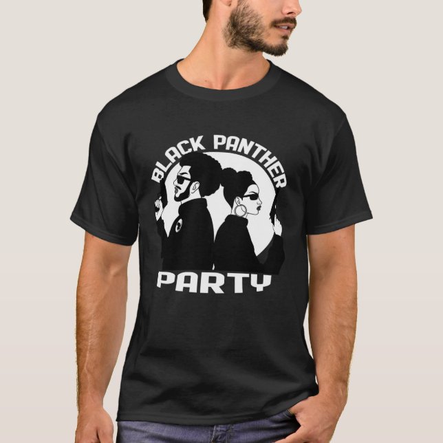 Black History Month Panther Party T-Shirt (Front)