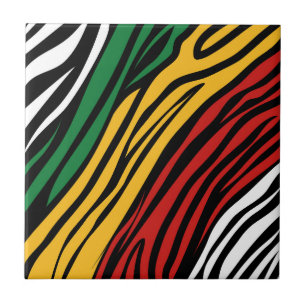 Black History Month Pattern  Tile