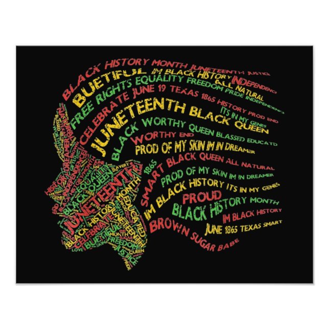 Black History Month Photo Print (Front)