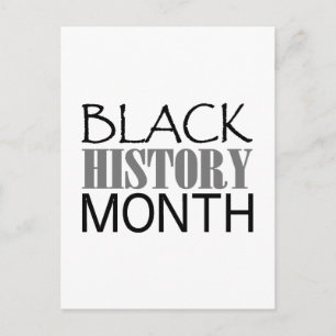 Black History Month Postcard
