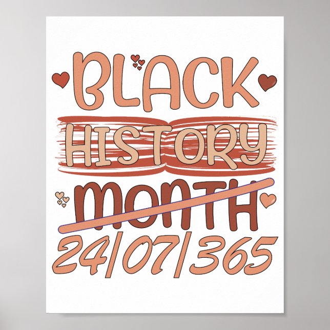 black history month poster (Front)