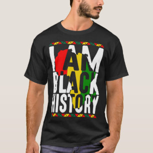 Black History Month Pride In African Heritage Equa T-Shirt