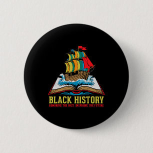 Black History Month Proud African American Culture 2 Inch Round Button