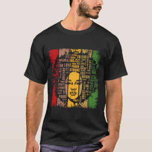 Black History Month Proud Heritage Culture African T-Shirt
