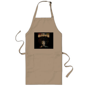 Black History Month Quote, Melanin February Queen Long Apron