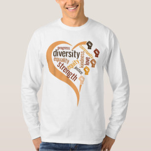 Black History Month Racial Diversity Justice Equal T-Shirt