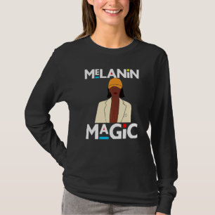 Black History Month Sista Melanin Magic Women Aunt T-Shirt
