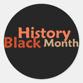 BLACK HISTORY MONTH Sticker