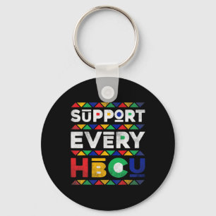 Black History Month Support Every Hbcu Historical Keychain