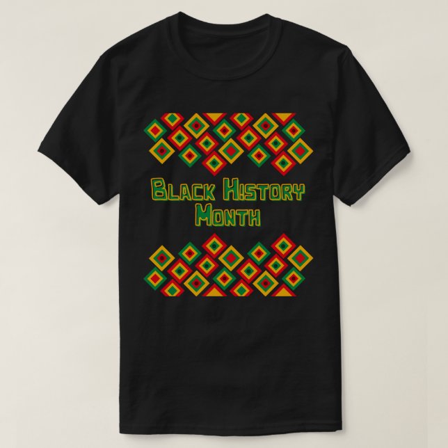 Black History Month T-Shirt (Design Front)