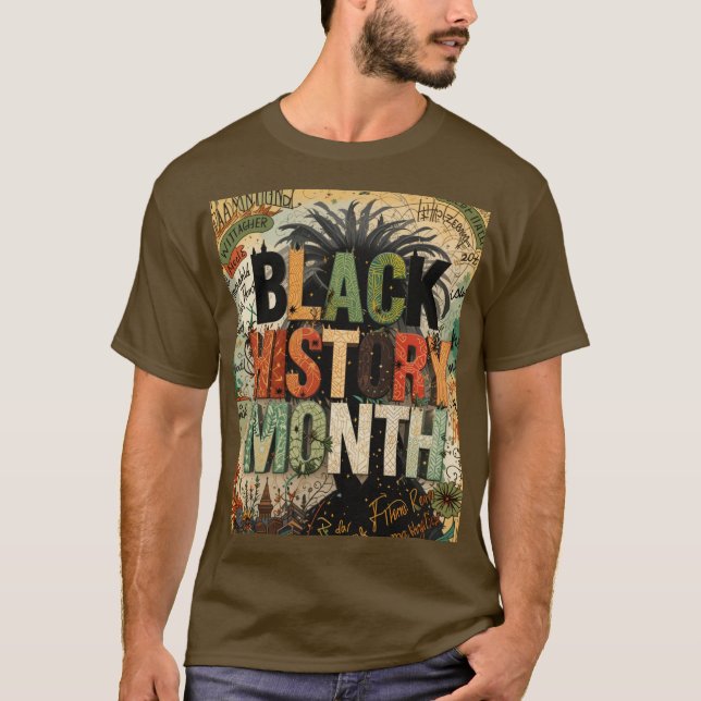 Black History Month - Unity in Colour T-Shirt (Front)