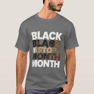 Black History Month-Unity in Colour T-Shirt