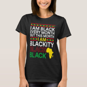 Black History Month USA History America African T-Shirt