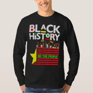 Black History Month We The People Men Women Boy &  T-Shirt