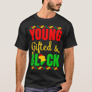 Black History Month Young ed Women Men Kids T-Shirt