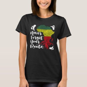 Black History Never Forget Your African Roots Mela T-Shirt