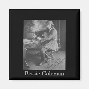 Black History   Picture of Bessie Coleman Magnet