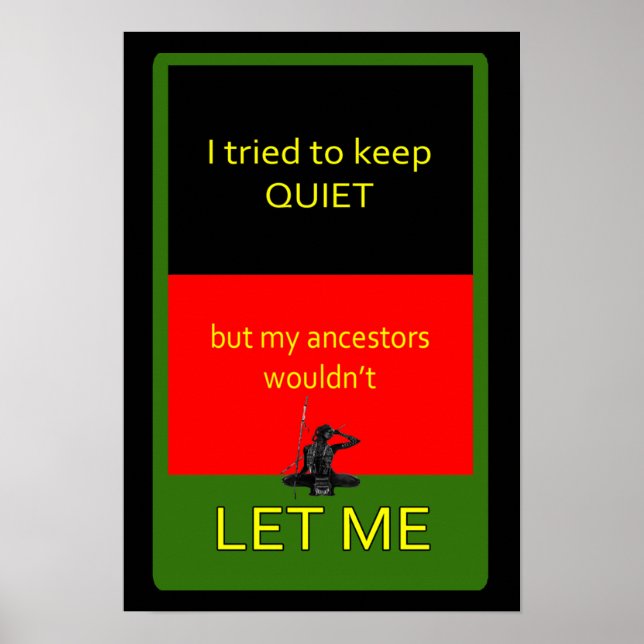 Black History Poster (Front)