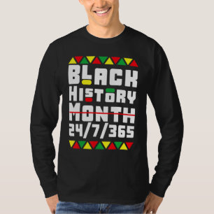 Black History Pyjamas Celebrate Black History Mont T-Shirt