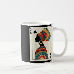 Black History Queen Melanin African American Junet Coffee Mug