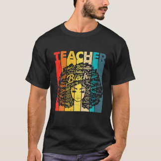 Black History S For Women Educated Strong Black Te T-Shirt