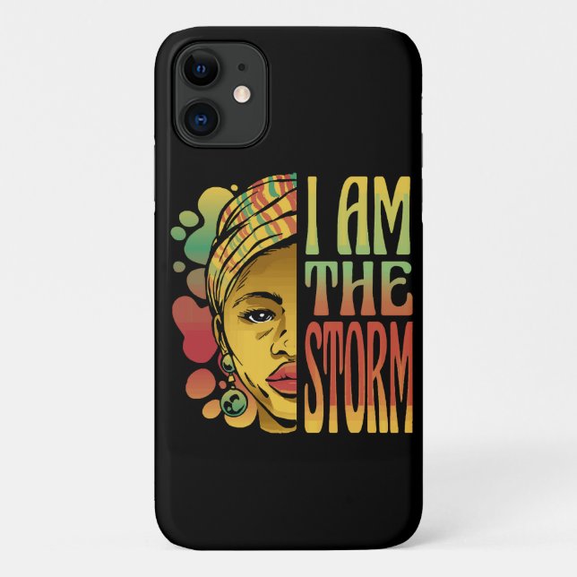 Black History Storm  Case-Mate iPhone Case (Back)
