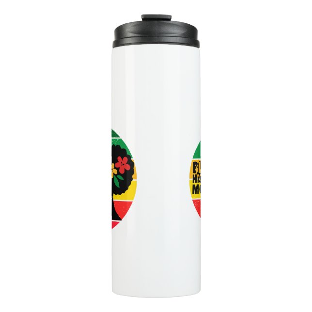 Black History Thermal Tumbler (Front)