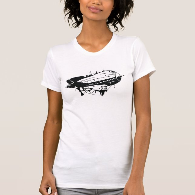 Black HMS Stubbington Shirt (Front)