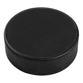 Black Hockey Puck 