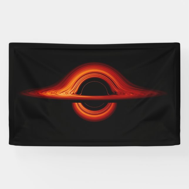 Black Hole Accretion Disc Banner (Horizontal)